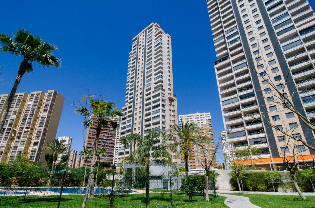 Apartamentos Con Terraza Torre D'Oboe By Renthas Benidorm Eksteriør billede