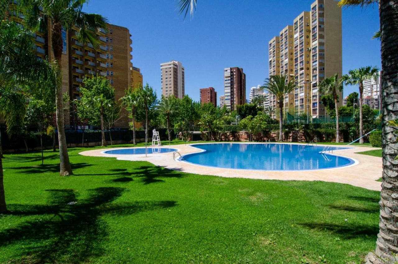 Apartamentos Con Terraza Torre D'Oboe By Renthas Benidorm Eksteriør billede